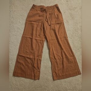 a new day Women's Wide Leg Pants in Brown